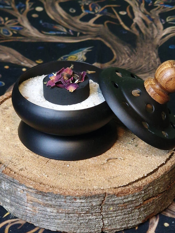 Wierookbrander metaal