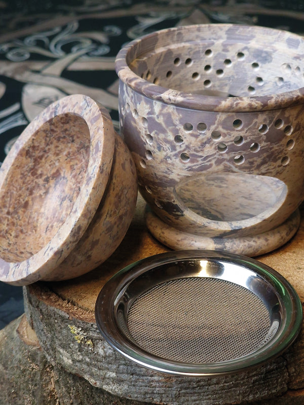 Wierookbrander/olieverdamper