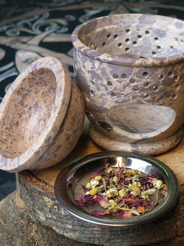 Wierookbrander/olieverdamper