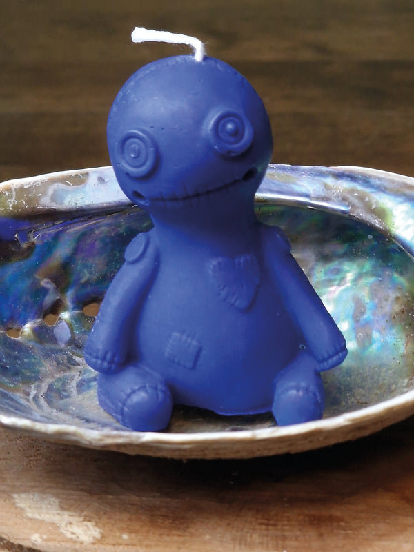 Voodoopop Kaars (blauw)