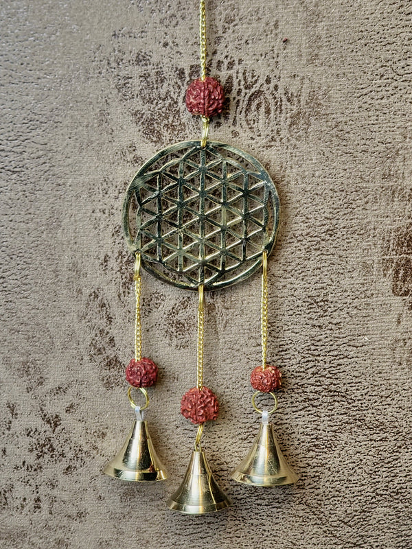 Windbel Flower of Life & Rudrakshazaden